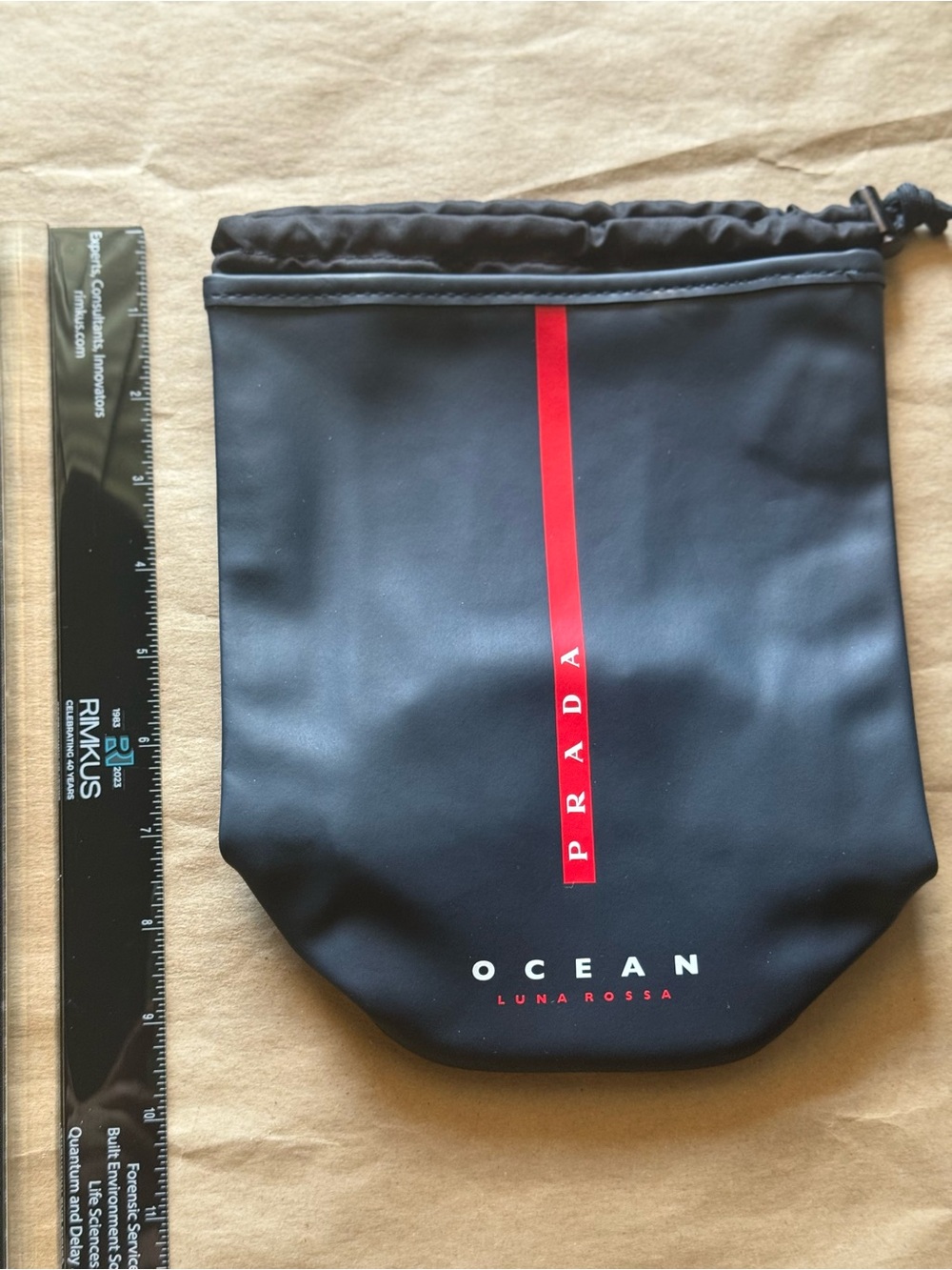 Prada Ocean Drawstring Pouch - Picture 4 of 4